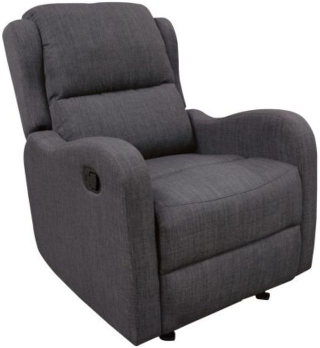 American Wholesale Furniture David Gray Manual Glider Recliner-0