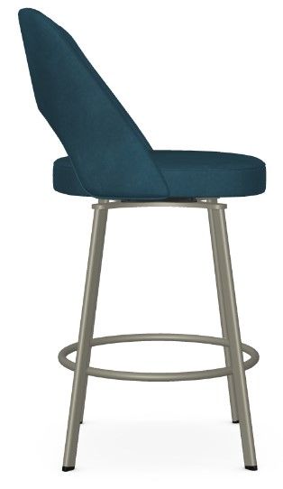 Amisco Customizable Scarlett Swivel Counter Stool-2