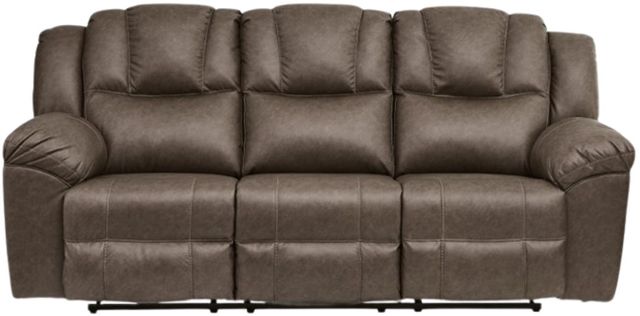 Signature Design by Ashley® Knoxlee Driftwood Manual Reclining Sofa-1
