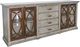 Sunny Designs™ Homestead Hills Alpine Gray/Tobacco Leaf 90” Media Console-0