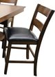 American Wholesale Furniture Pendleton 5-Piece Dark Cherry Pub Counter Height Table Set-2
