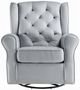 ACME Furniture Zeger Gray Swivel Glider Chair-3
