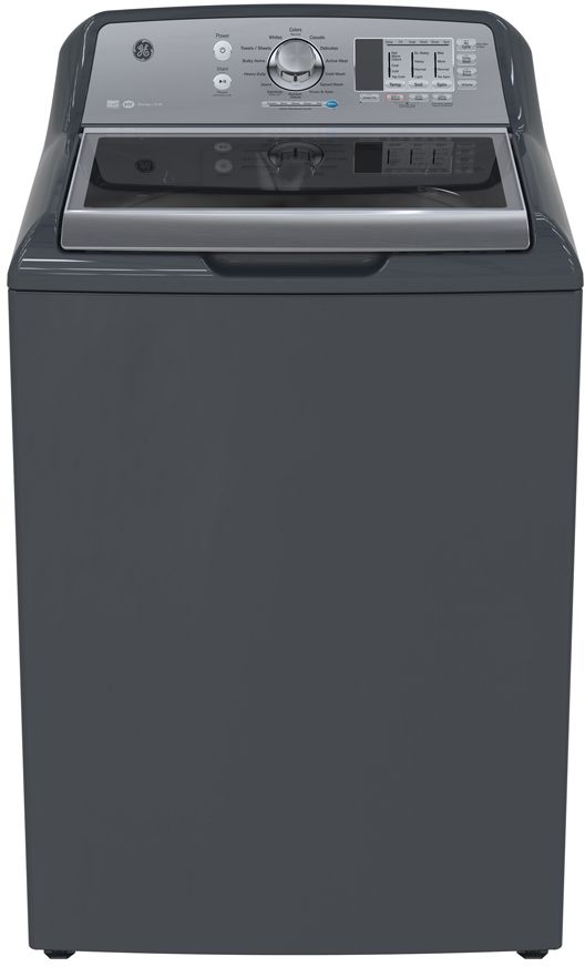 GE® 5.3 Cu. Ft. Diamond Gray Top Load Washer-0