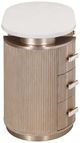 Michael Amini® West Kensington Sea Salt Caramel Vanity Desk-1