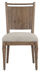 Liberty Furniture Hickory Grove 7-Piece Elliston Oatmeal/Heirloom Brown Rectangular Dining Table Set-5