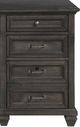 Magnussen Home® Sutton Place Weathered Charcoal Executive Desk-2