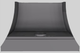 Vent-A-Hood® Designer Series 48" Gunsmoke Wall Mounted Range Hood-3