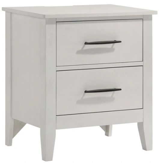 Intercon Andover White Nightstand-0