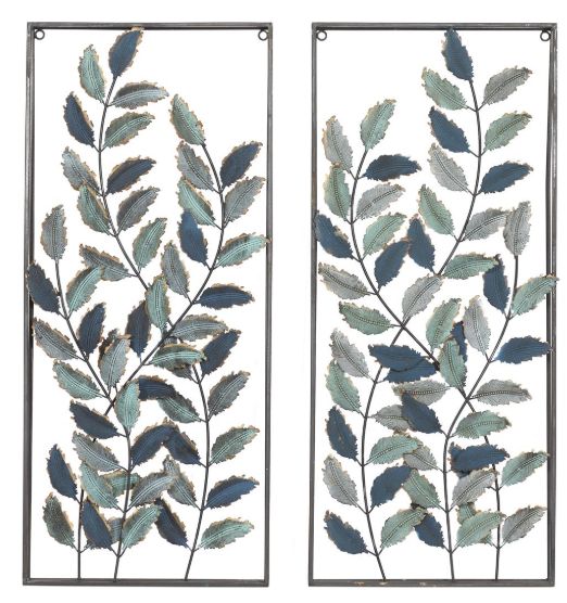 Deco Marche 2-Piece Leaf Wall Decor Set-0