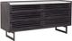 Moe's Home Collection Paloma Charcoal Grey Dresser with White Marble Top-0