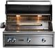 LYNX® Professional 36" 3-Burner California Poppy Built-In Liquid Propane Grill with Rotisserie-1