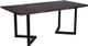 Porter International Designs Manzanita Midnight 82" Dining Table with V Base-0