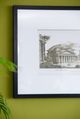 A & B Home Black/White Architecture Wall Art-5