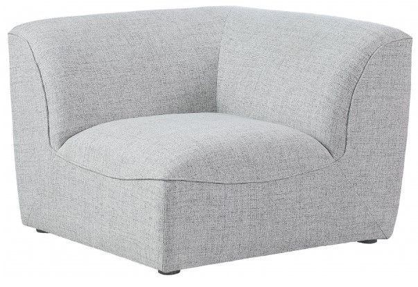 Meridian Furniture Miramar Grey Modular Corner Chair-0