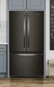 Whirlpool® 36 in. 25.2 Cu. Ft. Fingerprint Resistant Black Stainless French Door Refrigerator-2