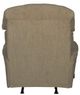 Catnapper® Pearson Linen Manual Chaise Rocker Recliner-3