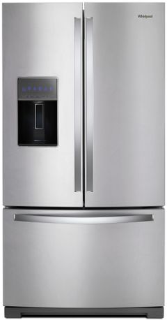 Whirlpool® 36 in. 26.8 Cu. Ft. Fingerprint Resistant Stainless Steel French Door Refrigerator