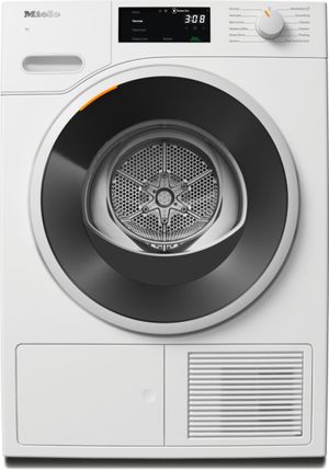 Miele 24" Lotus White Front Load Ventless Electric Dryer