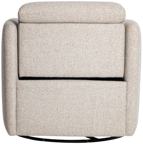 Bernhardt Livvy Bernhardt Living Beige Power Reclining Swivel Chair-4