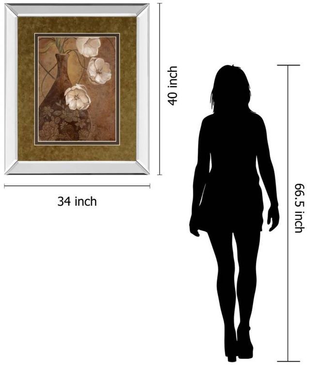 Classy Art Flores En Umber I by Nan Wall Art-2