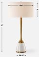 Uttermost® Avola White Table Lamp-3