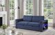 Global Furniture USA U0211 Navy Sofa Bed-1
