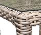 CabanaCoast® Customizable Riverside SolWeave® Wicker 21'' Outdoor Square Side Table-2
