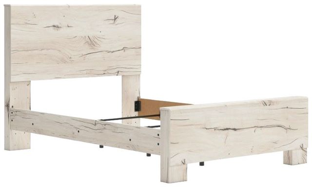 Benchcraft® Lawroy Light Natural Full Panel Bed-0