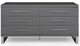VIG Furniture Modrest Splendor Gray Slatted Dresser-1