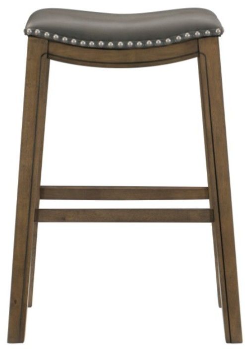 Homelegance® Ordway Brown/Gray 29" Bar Stool-2