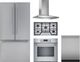 Thermador® 5 Piece Stainless Steel Gas Kitchen Package-0