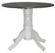 Liberty Furniture Brook Bay 3-Piece  Carbon Gray/Textured White Drop Leaf Dining Set-2