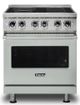 Viking® 5 Series 29.88" Arctic Grey Pro Style Electric Range-0