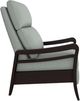 Best® Home Furnishings Customizable Ryberson Fabric High Leg Recliner with Espresso Legs-2