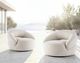 Bernhardt Customizable Cascais Bernhardt Exteriors Fabric Outdoor Swivel Chair-1
