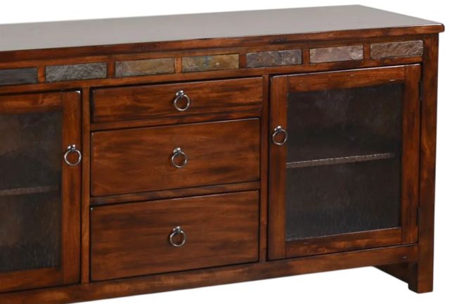 Sunny Designs™ Santa Fe Dark Chocolate 60” TV Console with Game Drawer-2