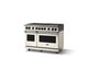 Viking® 7 Series 48'' Pure White Pro Style Gas Range-2
