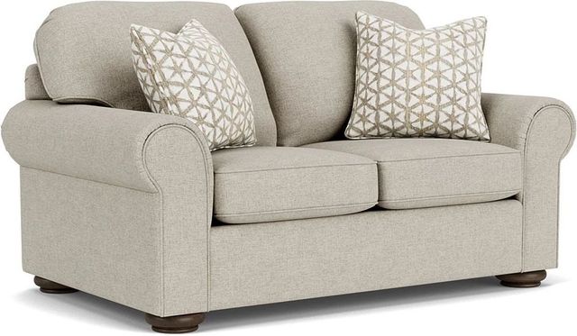 Flexsteel® Preston Silver Driftwood Loveseat-0