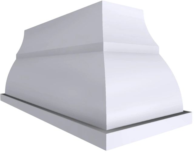 Vent-A-Hood® Designer Series 66" White Island Range Hood-1
