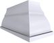 Vent-A-Hood® Designer Series 66" White Island Range Hood-4