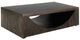 International Furniture Direct Dark Mezquite Black Cocktail Table-0