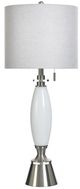 Stylecraft Cleo White Table Lamp-0