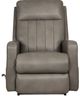 La-Z-Boy® Finley Pewter Leather Manual Rocking Recliner-1