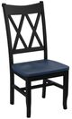 John Thomas Furniture® Customizable Select X Back Dining Side Chair-3