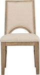 Magnussen Home® Tristan Swiss Coffee Dining Side Chair with Upholstered Seat and Back-1