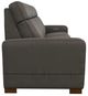 La-Z-Boy® Acadia Shitake Leather Power Reclining Sofa with Headrest-3
