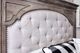 Steve Silver Co. Highland Park Beige/Waxed Driftwood King Upholstered Panel Bed-2