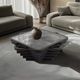 YHD Cascade Black Coffee Table-1