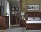 Mavin Customizable Longmeadow Queen Panel Bed with End Drawers-1
