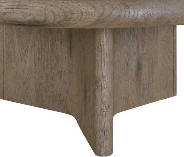 Bernards Pagosa Beige Round Cocktail Table-3